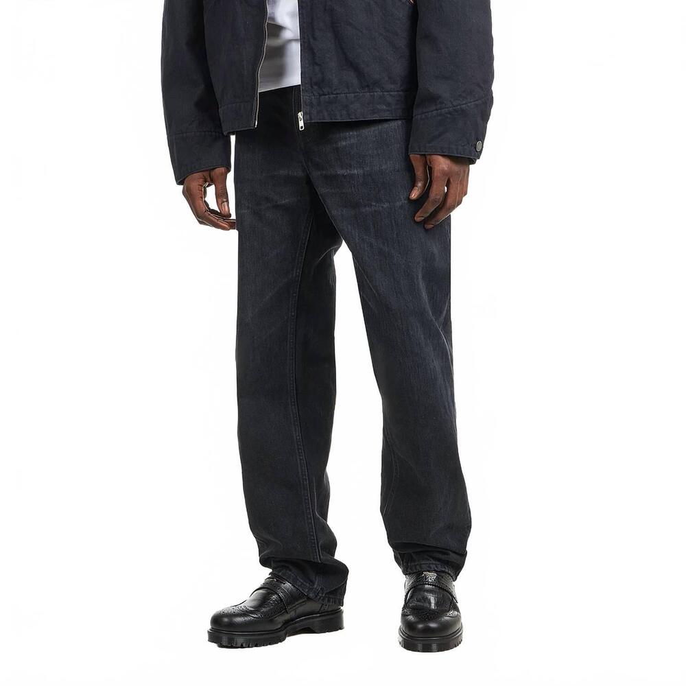 NEW NUDIE JEANS rad rufus straight leg jeans in night tracks